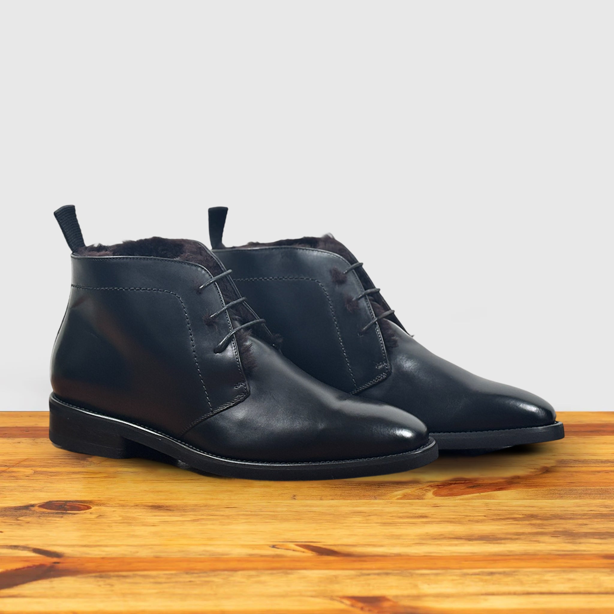 Gova Calzoleria Toscana Shearling Demi Dress Casual Boot