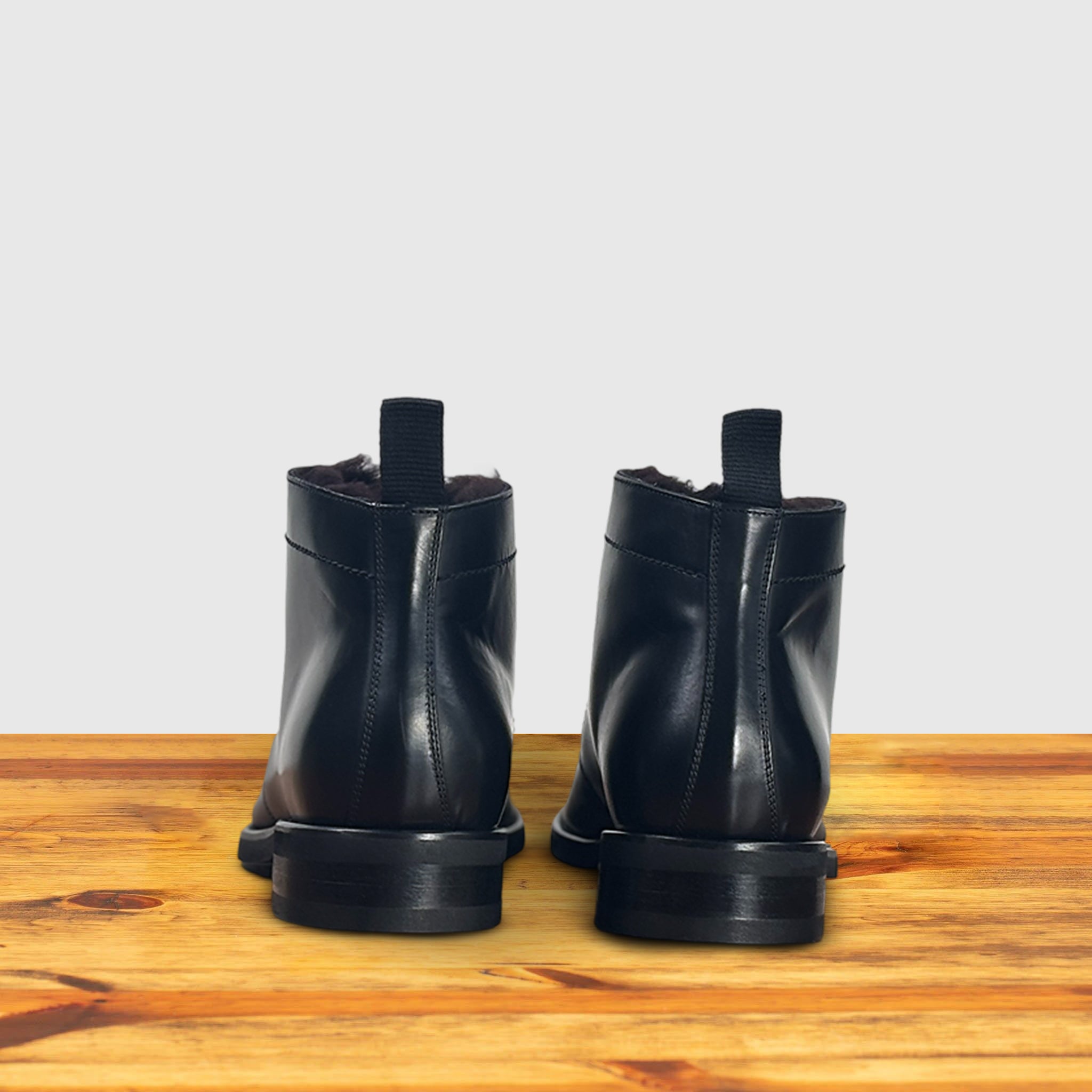 Gova Calzoleria Toscana Shearling Demi Dress Casual Boot