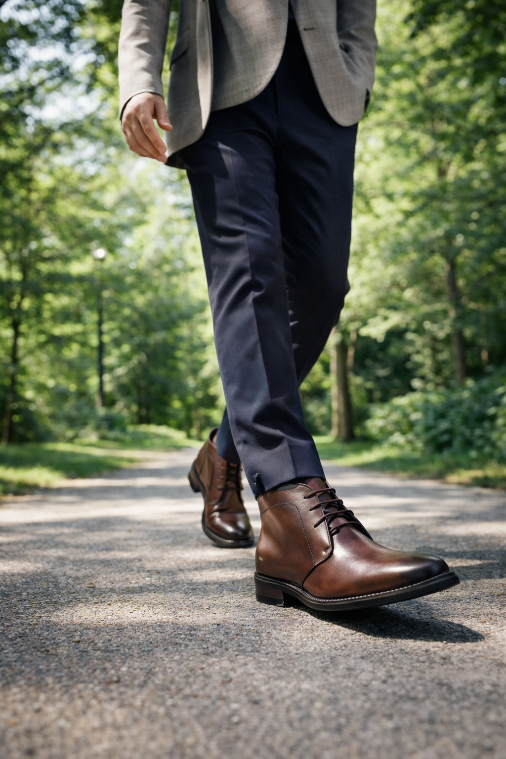 Gova Calzoleria Toscana Shearling Demi Dress Casual Boot