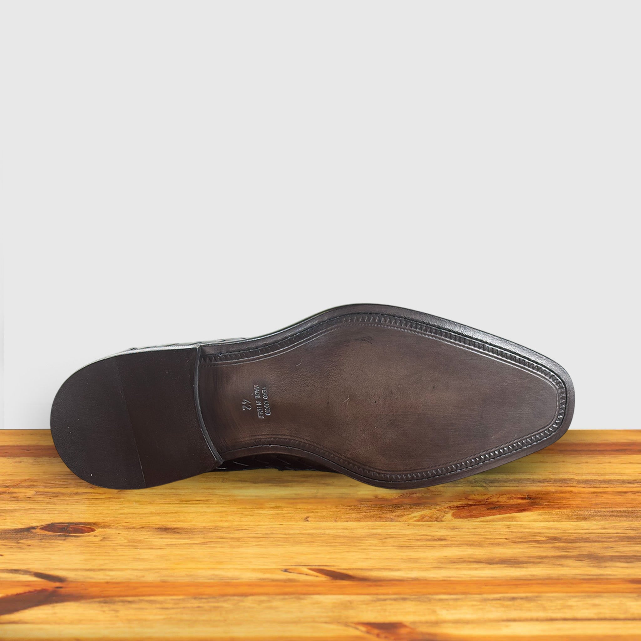 Calzoleria Toscana Gesso Woven Dress Loafer