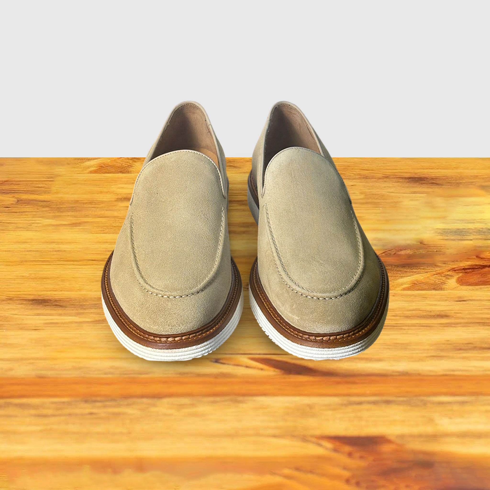 Calzoleria Toscana Riola Velour Suede Venetian Loafer