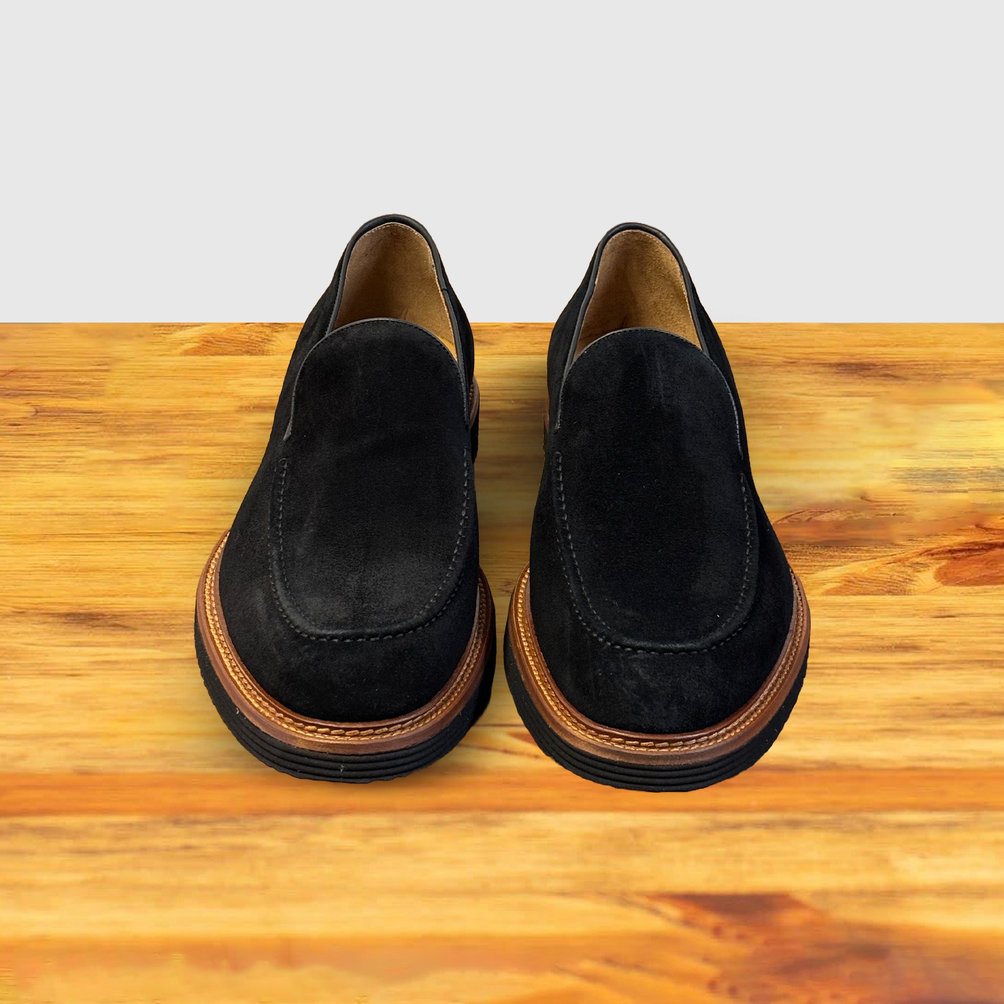 Calzoleria Toscana Riola Velour Suede Venetian Loafer