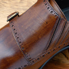 8863 Calzoleria Toscana Cayenne Calf Double Monkstrap - Toscana USA