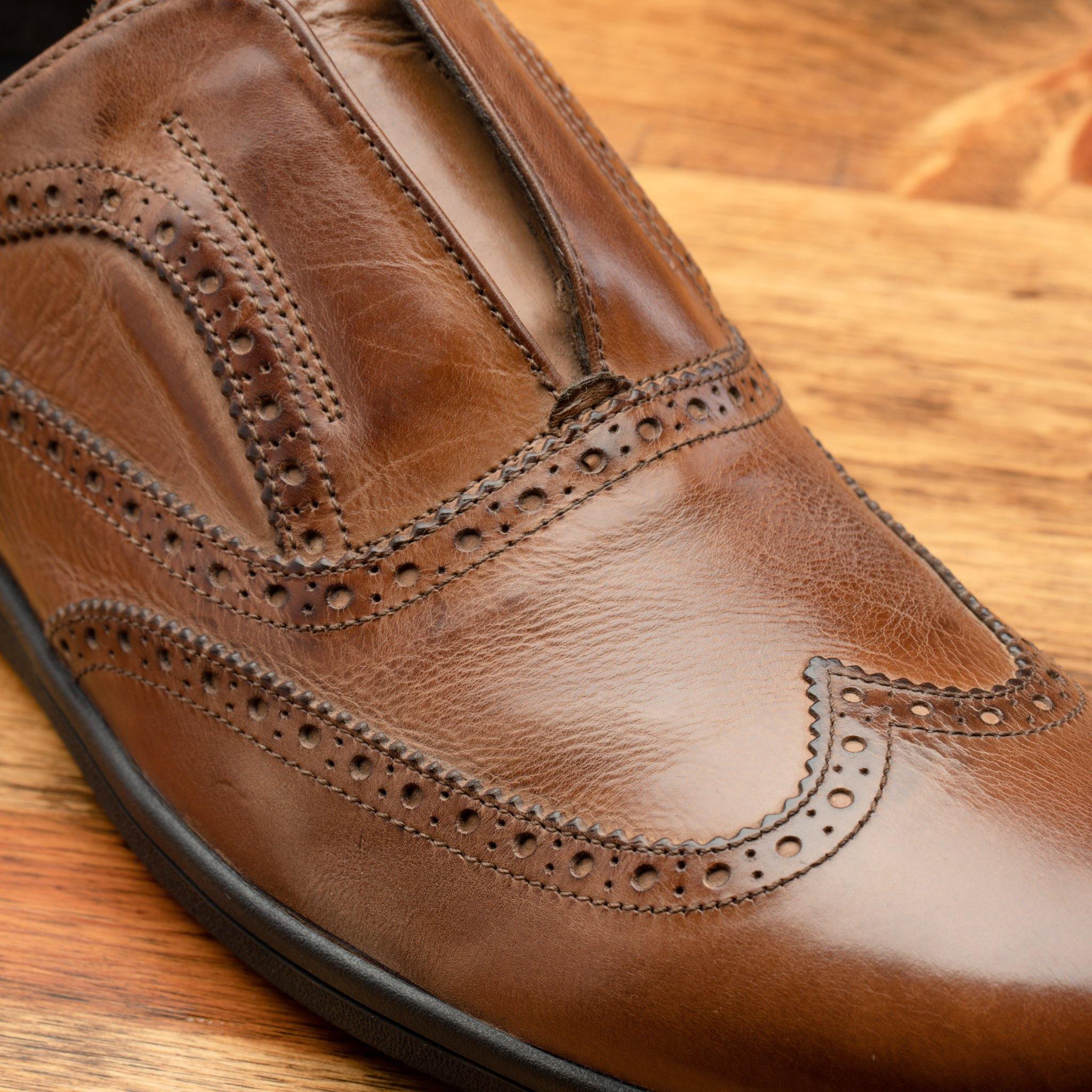 Up close picture of the vamp of 7839 Calzoleria Toscana Cerris Elba Slip-On