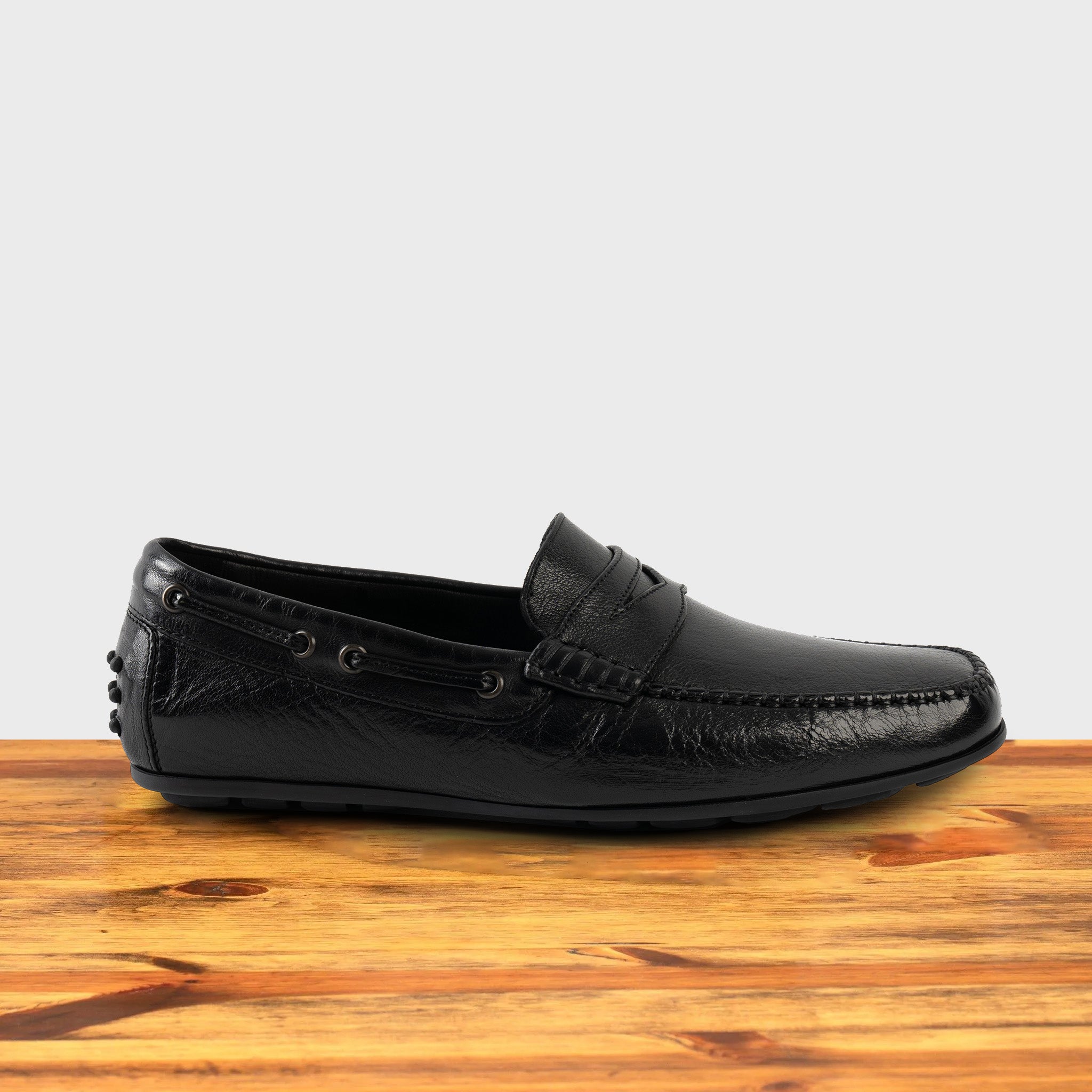2515 Calzoleria Toscana Buff Calf Dip-Dyed Driver