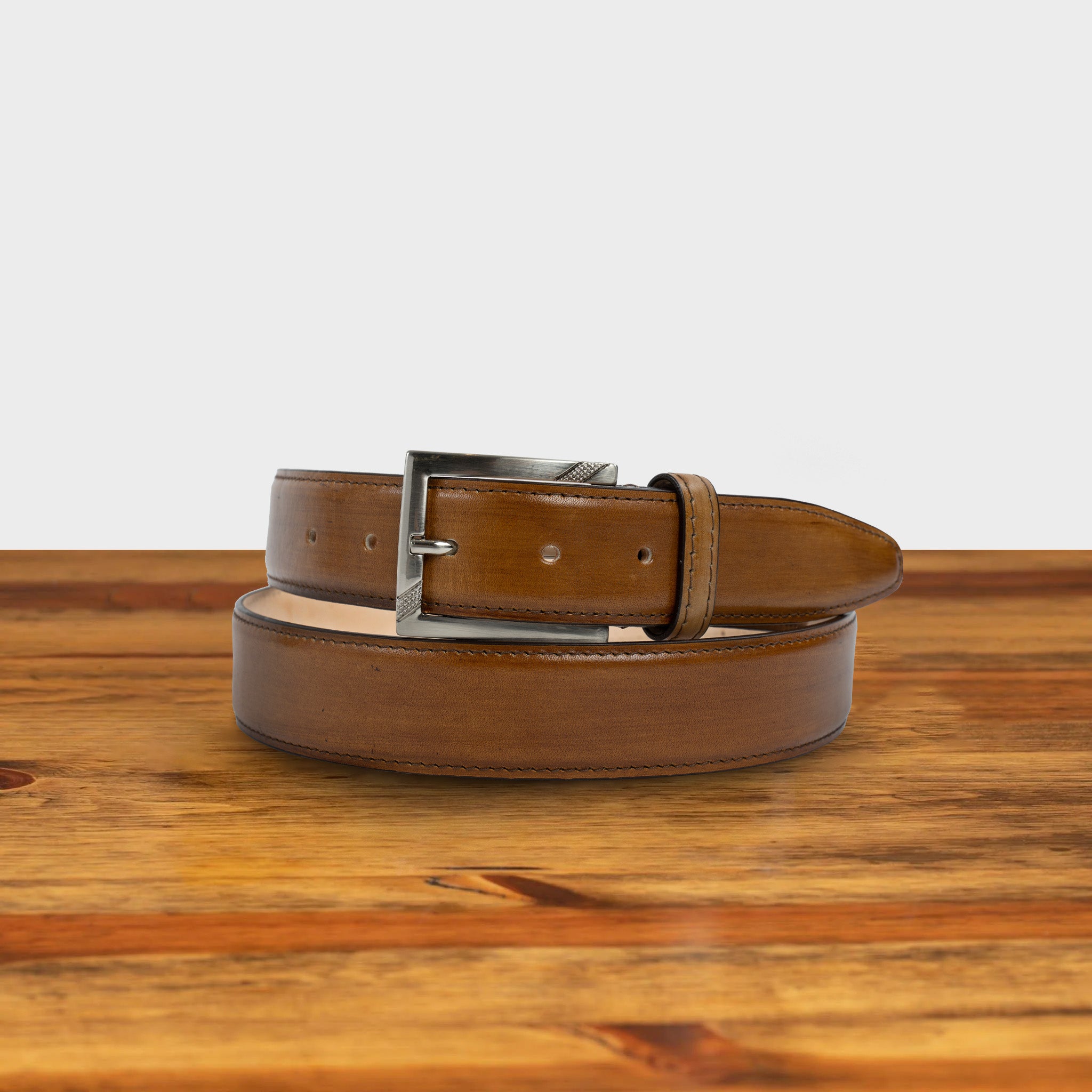 C1450 Calzoleria Toscana Leather Dress Belt