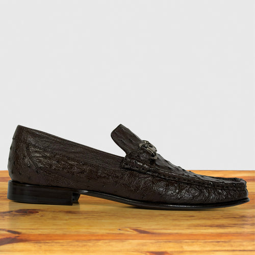 3238-M Ostrich Dress Loafer – Calzoleria Toscana