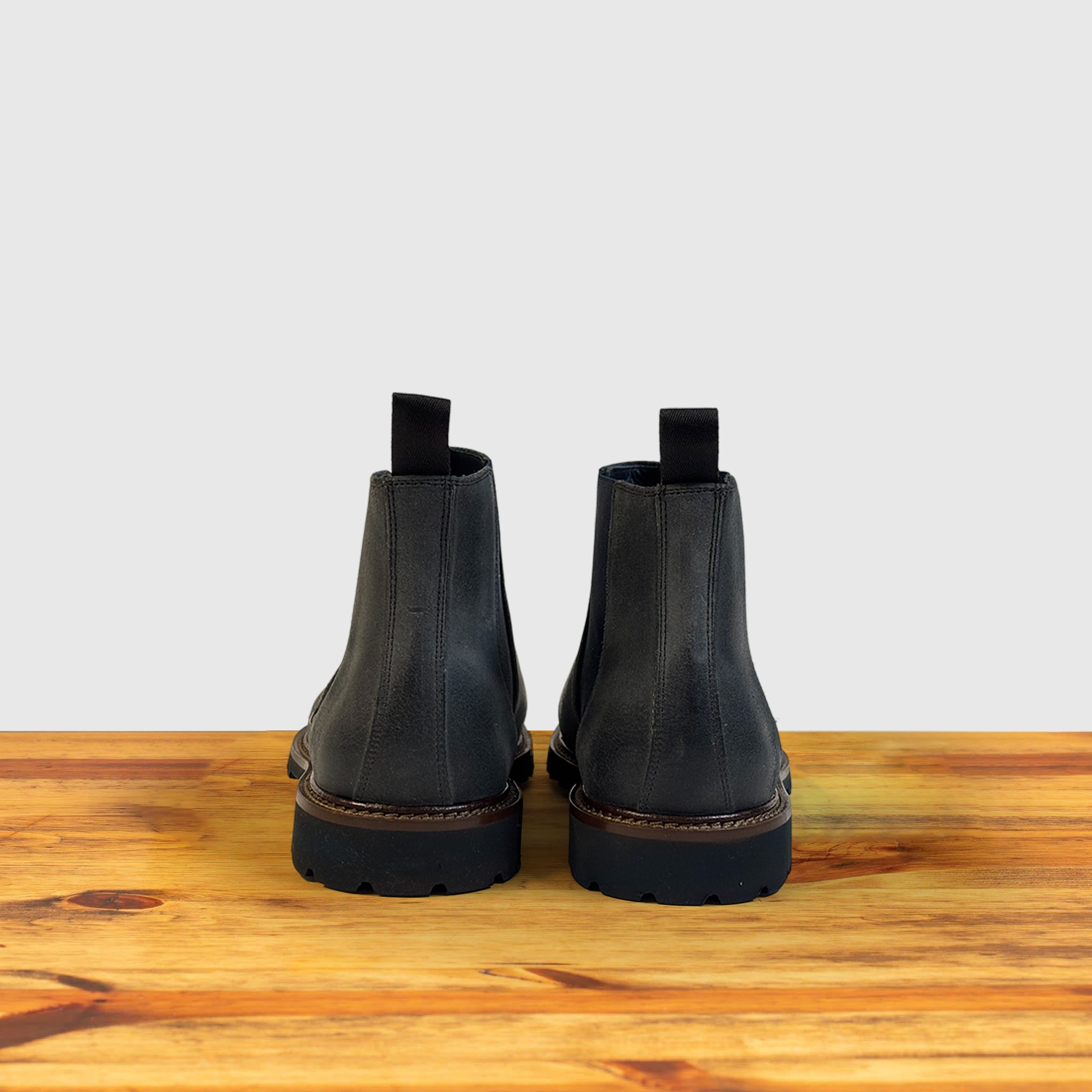 1969 Calzoleria Toscana Wax Suede Double Gore Chelsea Boot