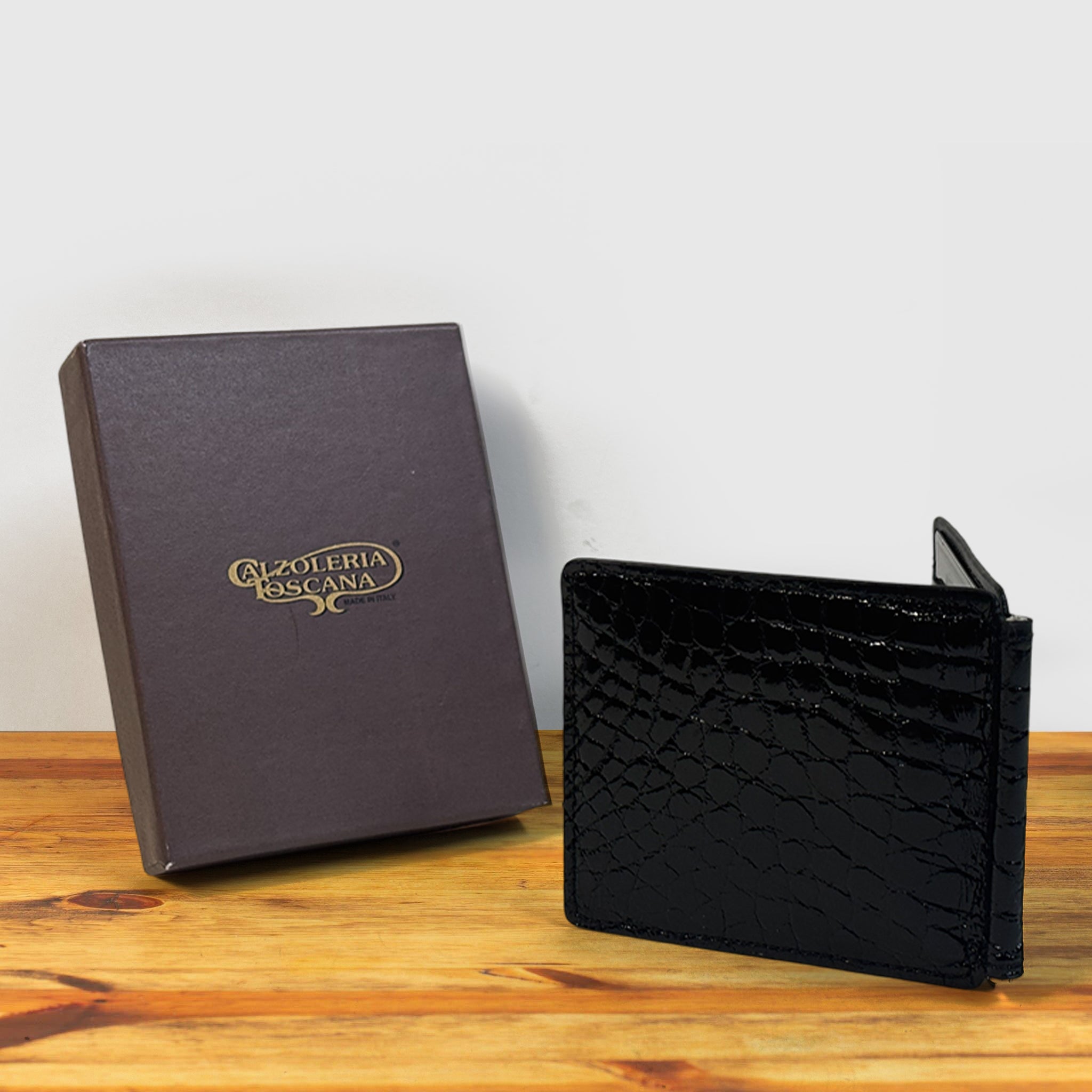 小物 GLAD HAND SPEAKEASY MONEY CLIP WALLET Brown Leather Money Clip Wallet - de Young & Legion of Honor