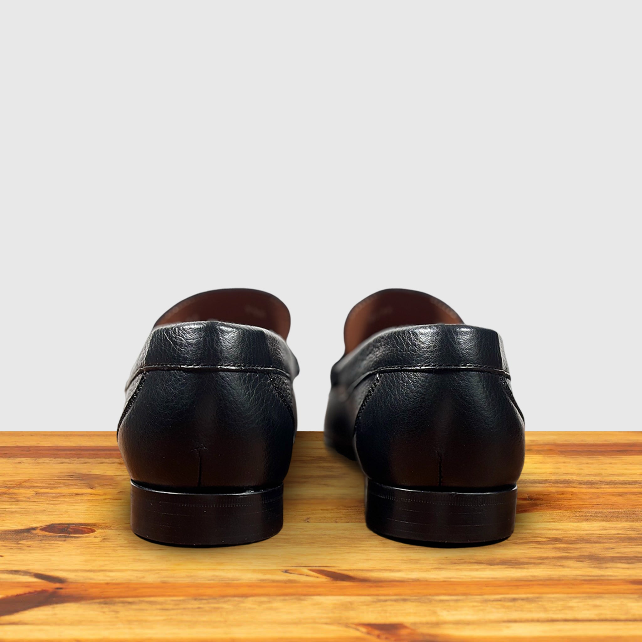 8616-D Calzoleria Toscana Cervo Tumbled Calf Horsebit Loafer
