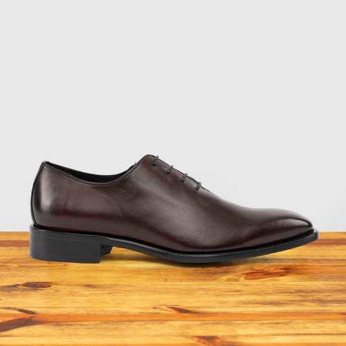 Toscana Italian Burgundy Leather Shoes for Men - Toscana USA Toscana Italian Burgundy Leather Shoes for Men - Toscana USA