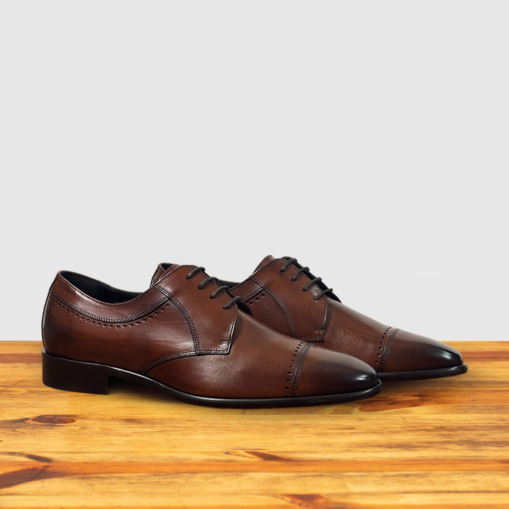 OSOSOR　HILTON ×CALZOLERIATOSCANA 41 Elegant lace-ups for me - Toscana USA