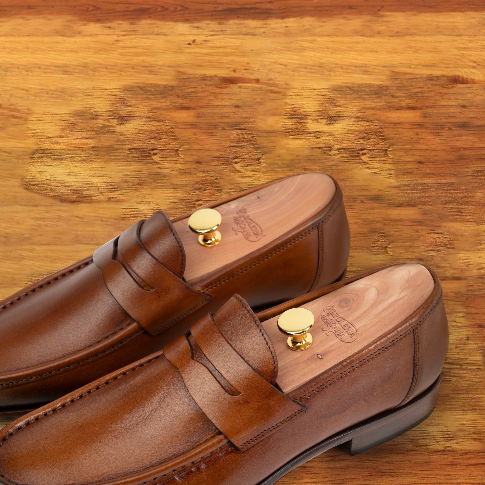 Santor 4 Calzoleria Toscana Collegiate Leather Loafer - Toscana USA