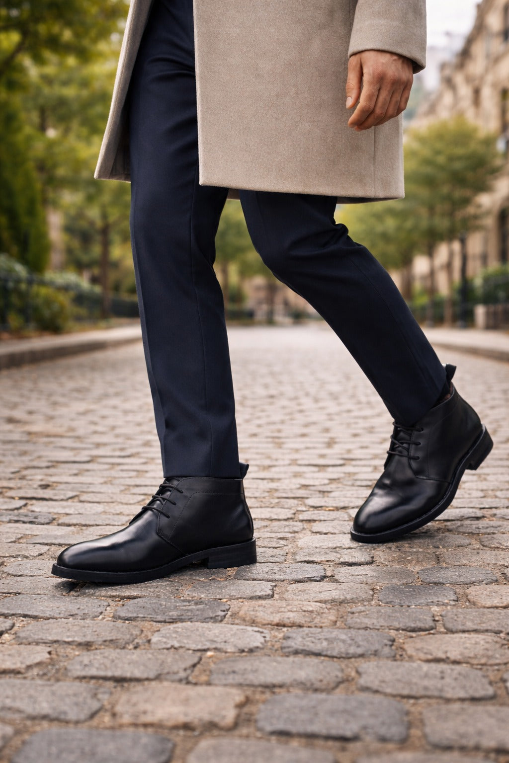 Gova Calzoleria Toscana Shearling Demi Dress Casual Boot