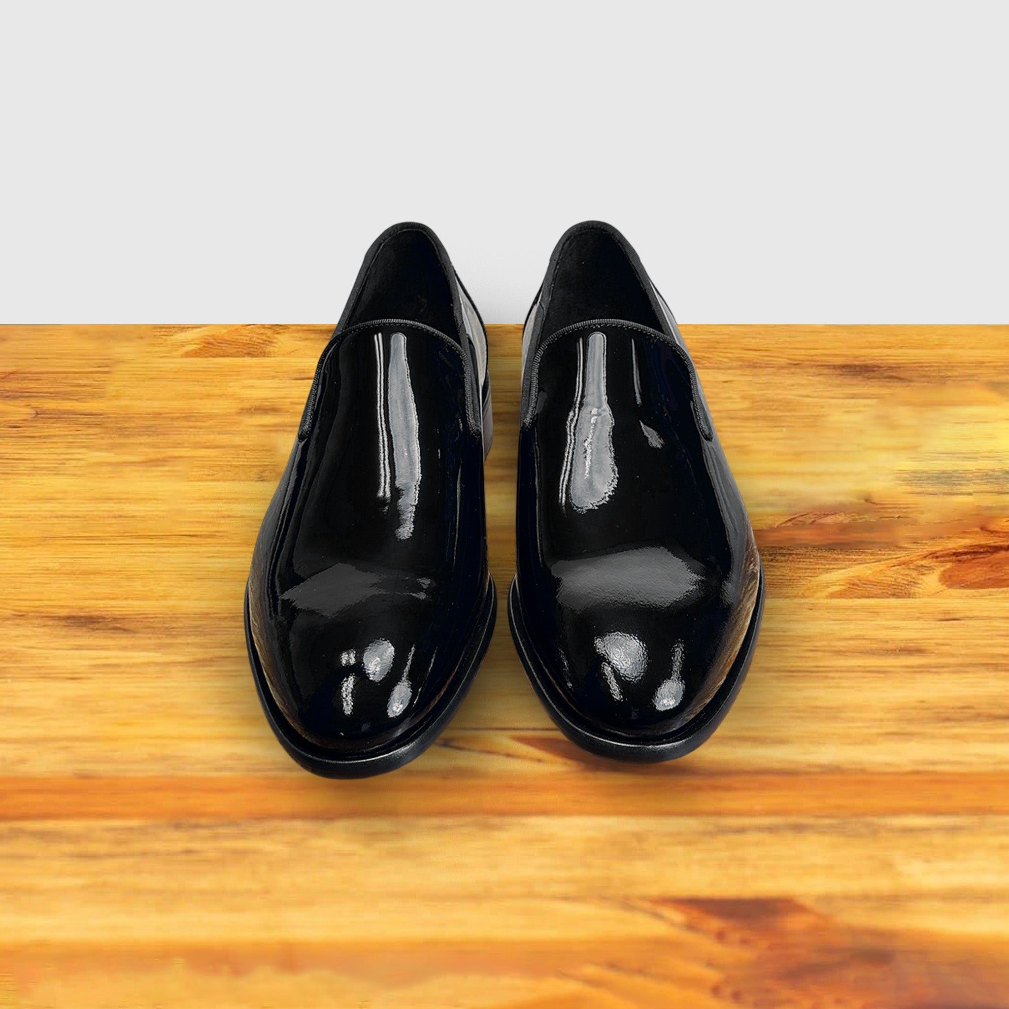 Calzoleria Toscana Borvo Patent Leather Slip-On - Toscana USA