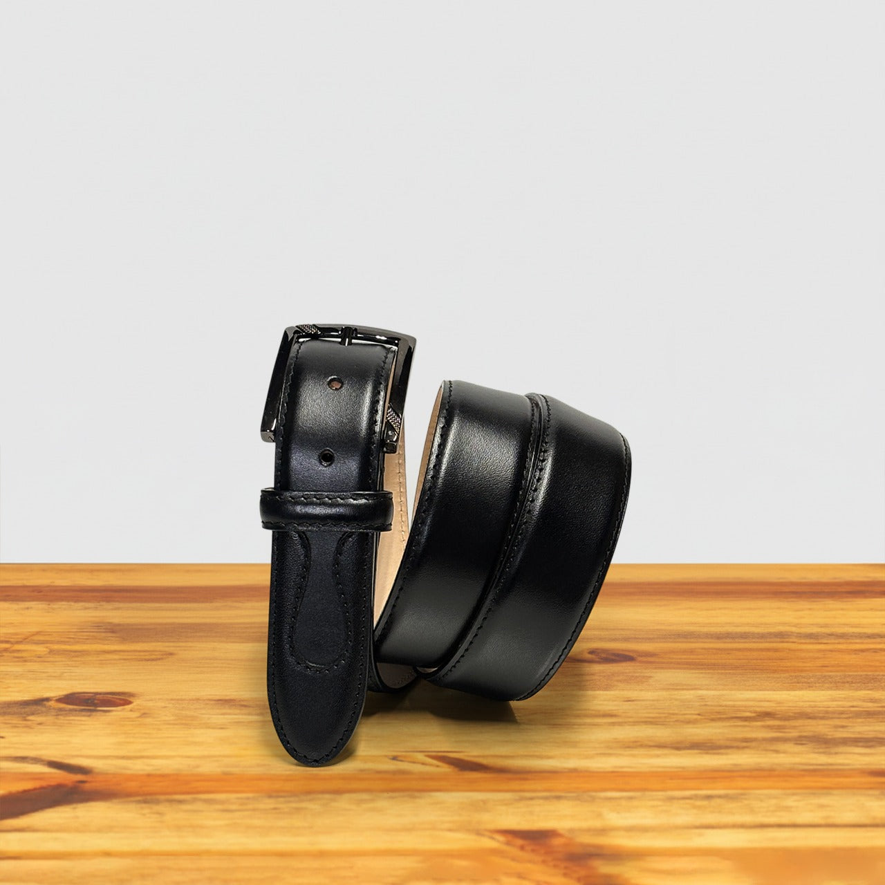 C1771 Calzoleria Toscana Stitched Dress Belt - Toscana USA