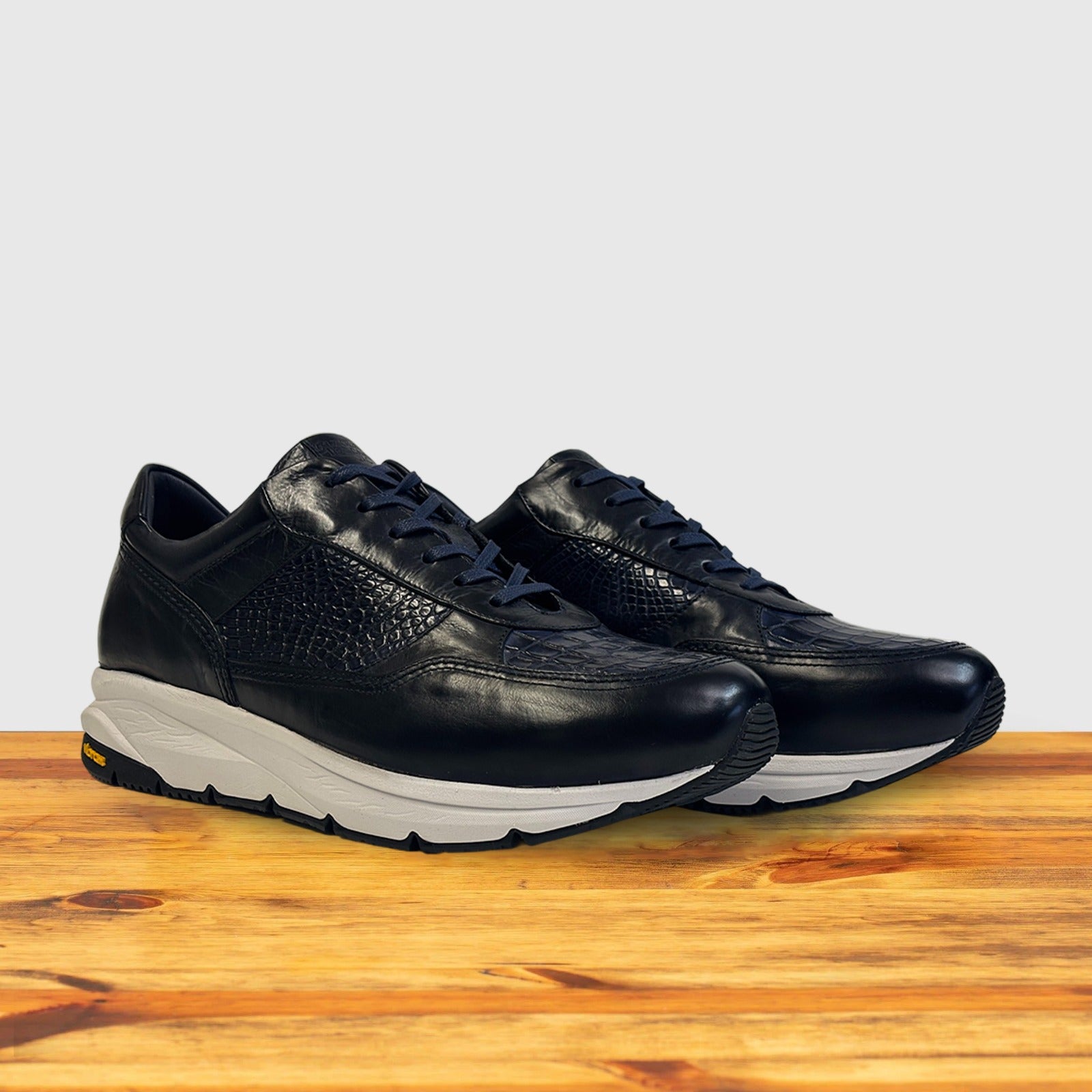Caiano Dip-Dyed Crocodile Sneaker – Calzoleria Toscana - Toscana USA