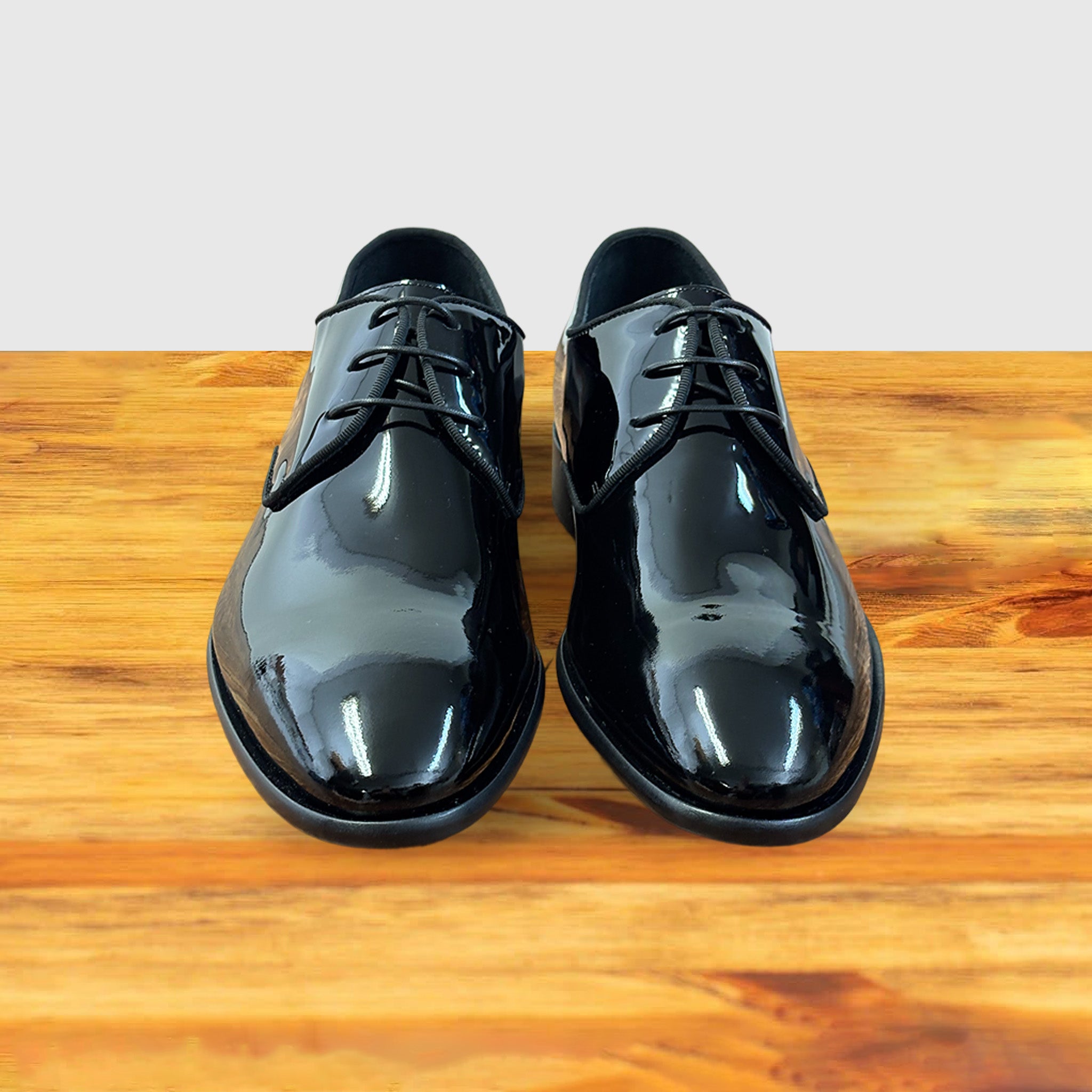 Calzoleria Toscana Orfeo Patent Leather Lace-Up - Toscana USA