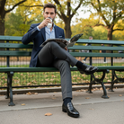 Calzoleria Toscana Penta Dip-Dyed Wholecut Crocodile Loafer