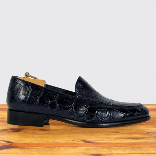 Penta Dip-Dyed Crocodile Wholecut Loafer – Calzoleria Toscana