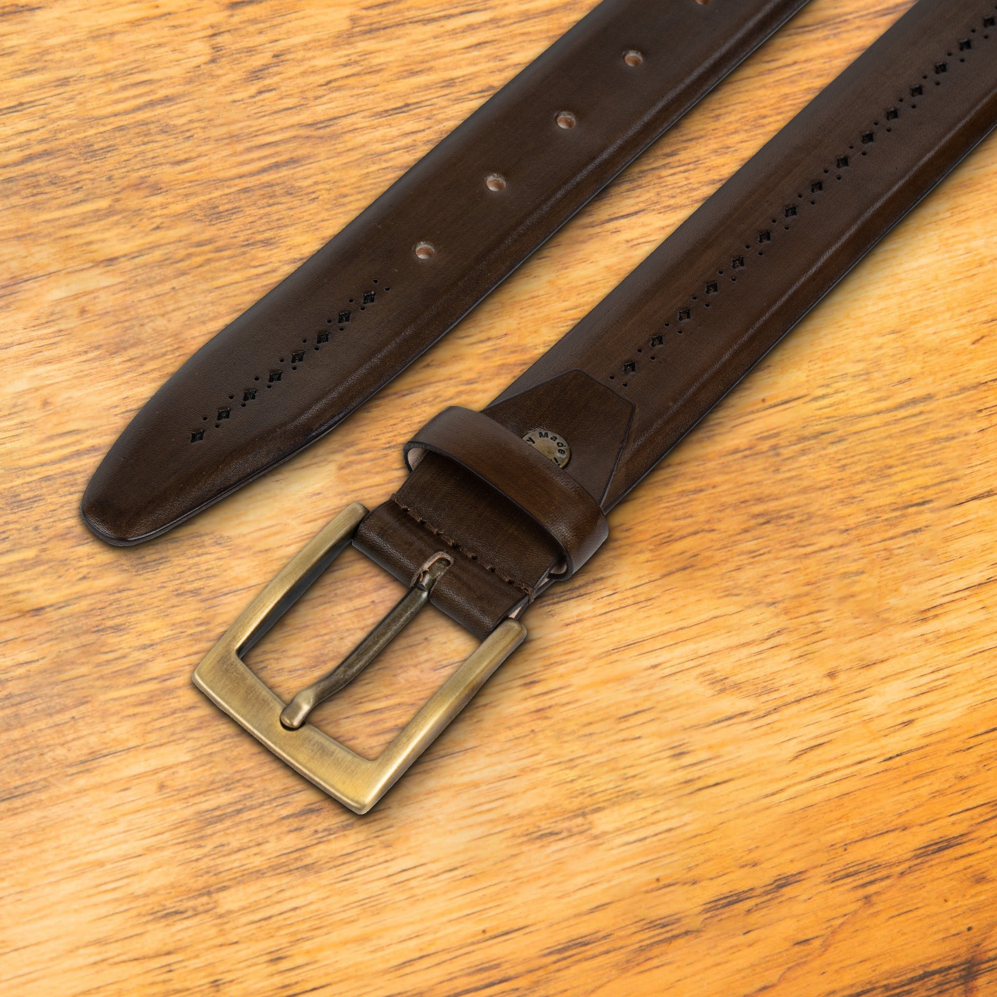 Calzoleria Toscana C1499 Saffiano Leather Belt