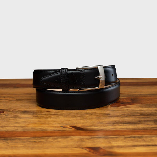 【ANOTHER OFFICE.】Torre Italian Wool Belt C1732_Hand-Painted-Cayenne-